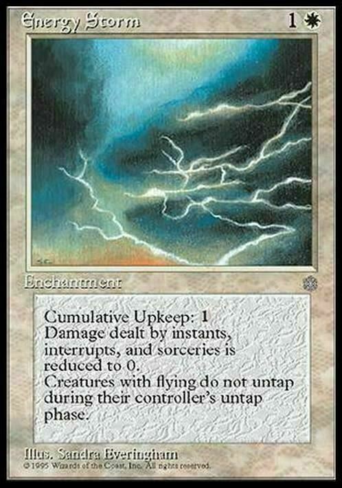 Energy Storm ~ Ice Age [ Excellent ] [ Magic MTG ]