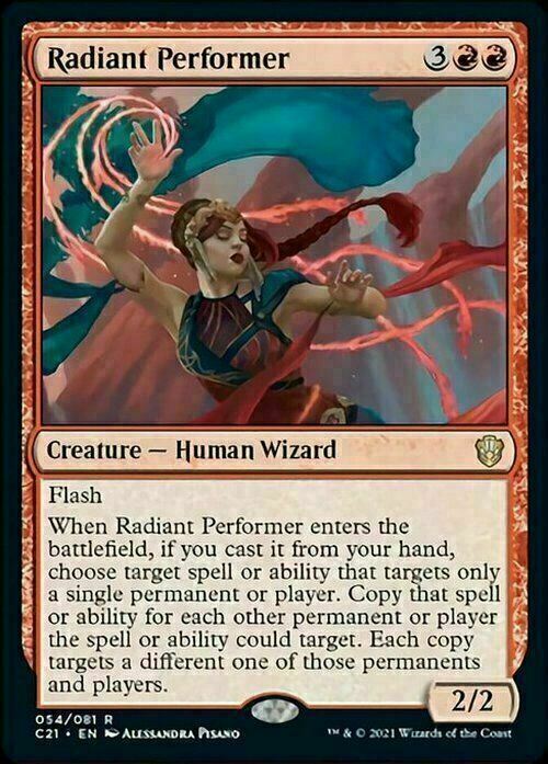 Radiant Performer ~ Commander: Strixhaven [ NearMint ] [ Magic MTG ]