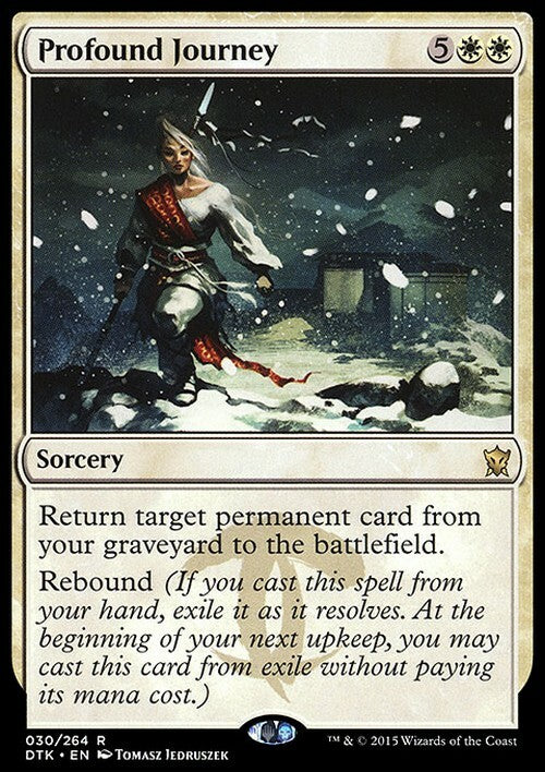 Profound Journey ~ Dragons of Tarkir [ Excellent ] [ Magic MTG ]