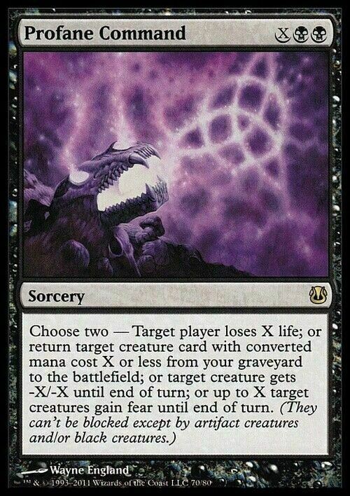 Profane Command ~ Duel Decks [ Excellent ] [ MTG ]