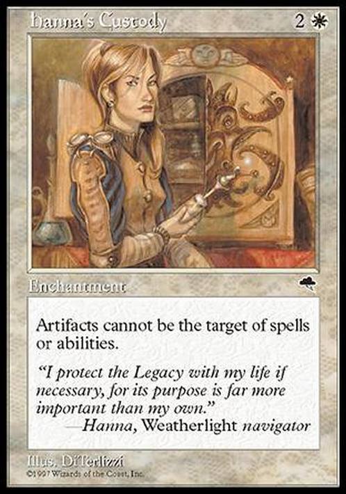 Hanna's Custody ~ Tempest [ Excellent ] [ Magic MTG ]