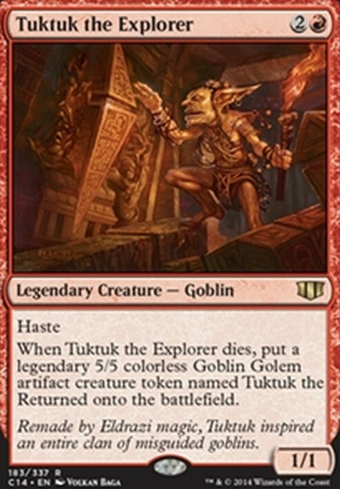 Tuktuk the Explorer ~ Commander 2014 [ Excellent ] [ Magic MTG ]