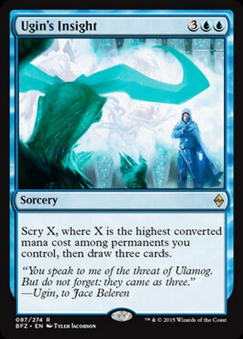Ugin's Insight ~ Battle for Zendikar [ Excellent ] [ Magic MTG ]