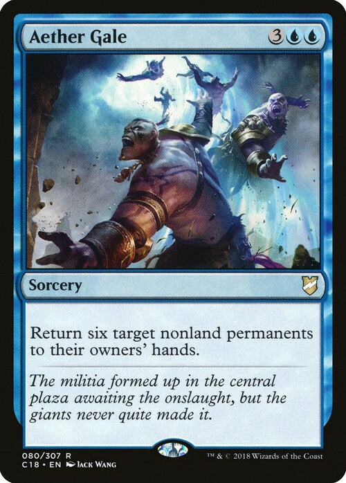 Aether Gale ~ Commander 2018 [ NearMint ] [ Magic MTG ] - London Magic Traders Ltd