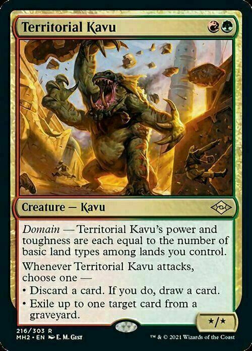 Territorial Kavu ~ Modern Horizons 2 [ NearMint ] [ Magic MTG ]