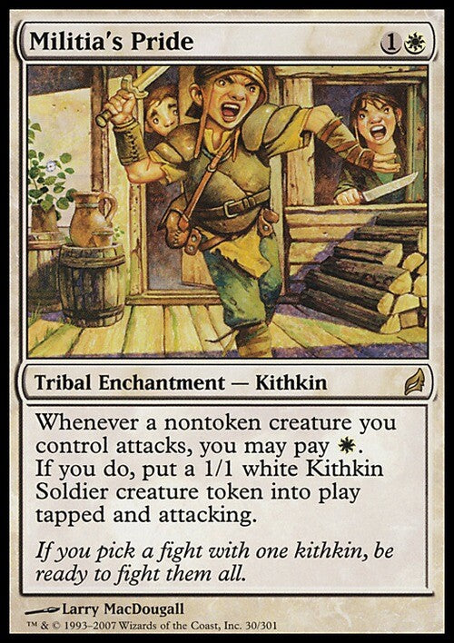 Militia's Pride ~ Lorwyn [ Excellent ] [ Magic MTG ] - London Magic Traders Ltd