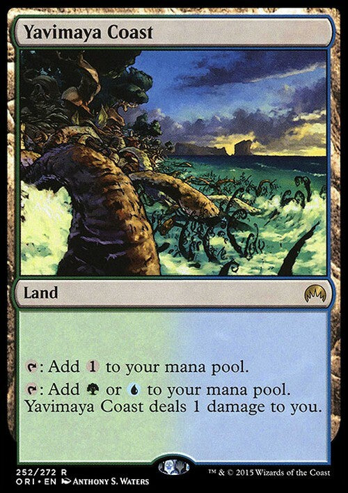 Yavimaya Coast ~ Magic Origins [ Excellent ] [ Magic MTG ] - London Magic Traders Ltd