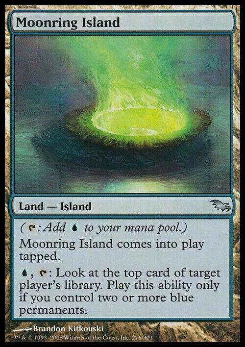 Moonring Island ~ Shadowmoor [ Excellent ] [ Magic MTG ]