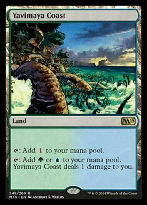 Yavimaya Coast ~ Magic 2015 [ Excellent ] [ Magic MTG ]