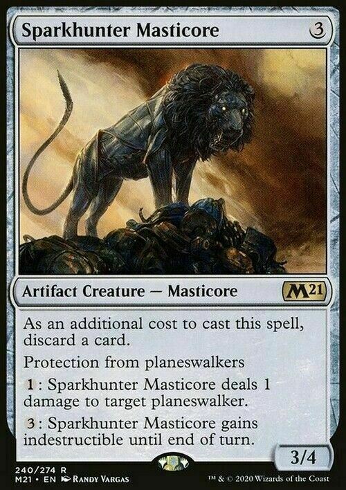 Sparkhunter Masticore ~ Core 2021 [ Excellent ] [ MTG ]