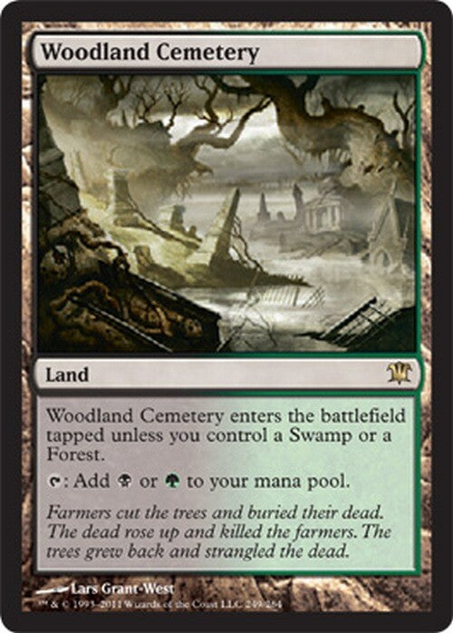Woodland Cemetery ~ Innistrad [ Excellent ] [ Magic MTG ]