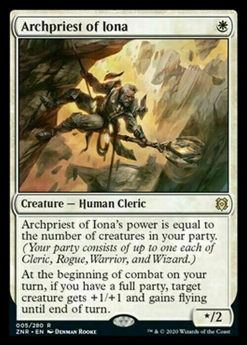 Archpriest of Iona ~ Zendikar Rising [ NearMint ] [ Magic MTG ]