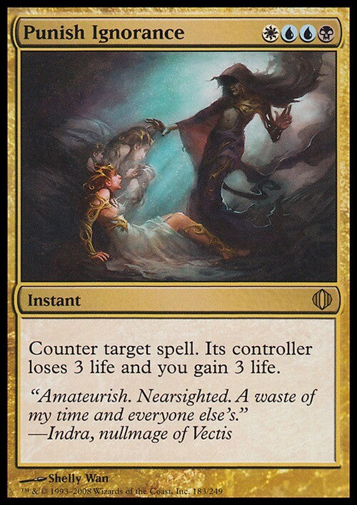 Punish Ignorance ~ Shards of Alara [ Excellent ] [ Magic MTG ] - London Magic Traders Ltd