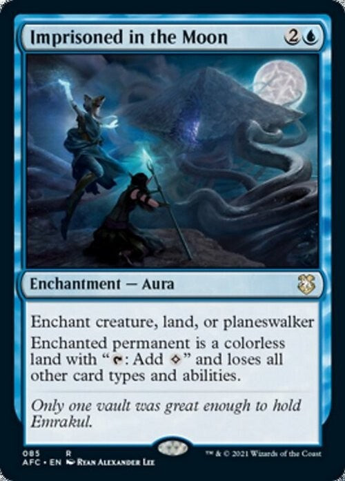 Imprisoned in the Moon ~ Commander: Adventures Forgotten Realms [ NM ] [ MTG ]