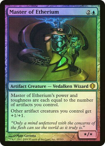 FOIL Master of Etherium ~ Shards of Alara [ Excellent ] [ Magic MTG ] - London Magic Traders Ltd