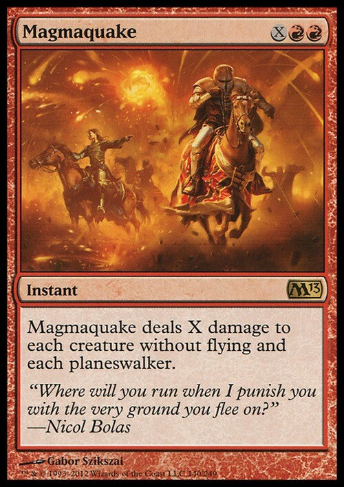 Magmaquake ~ Magic 2013 [ Excellent ] [ Magic MTG ]