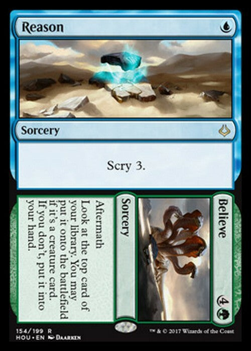 Reason // Believe ~ Hour of Devastation [ Excellent ] [ MTG ]