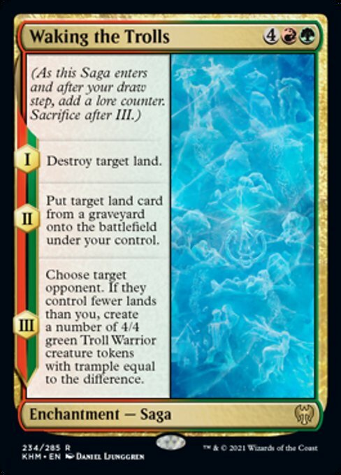 Waking the Trolls ~ Kaldheim [ NearMint ] [ MTG ]