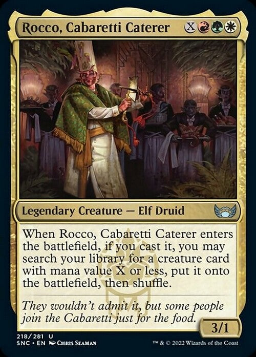 Rocco, Cabaretti Caterer ~ Streets of New Capenna [ NearMint ] [ Magic MTG ]