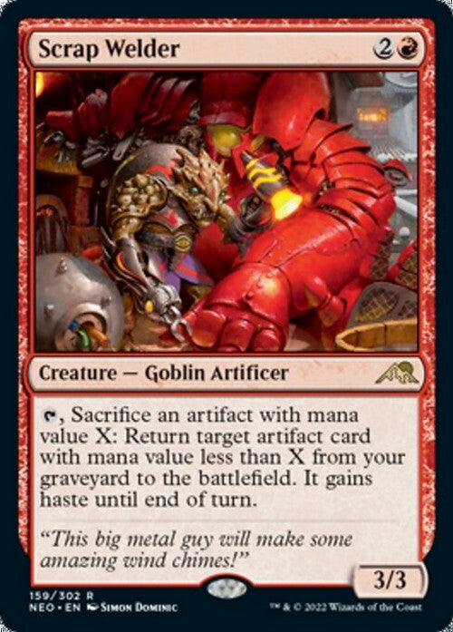 Scrap Welder ~ Kamigawa: Neon Dynasty [ NearMint ] [ Magic MTG ]