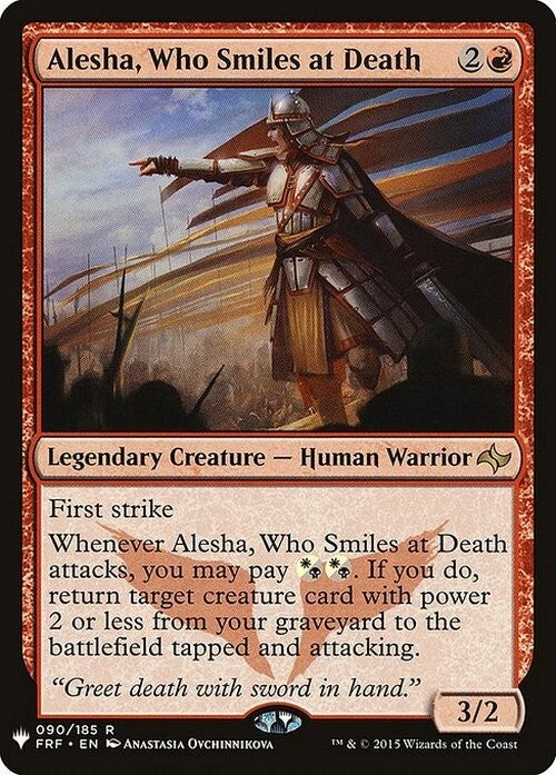 Alesha, Who Smiles at Death ~ Mystery Booster [ NearMint ] [ Magic MTG ]