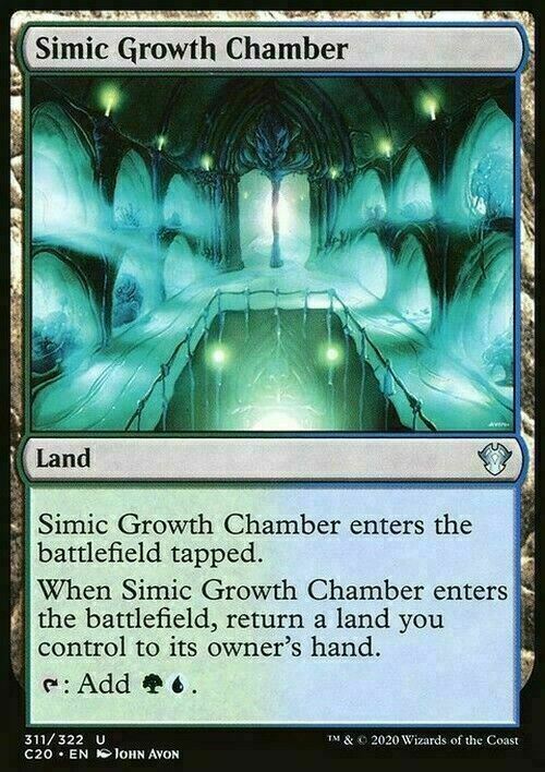 Simic Growth Chamber ~ Commander: Ikoria [ NearMint ] [ Magic MTG ]