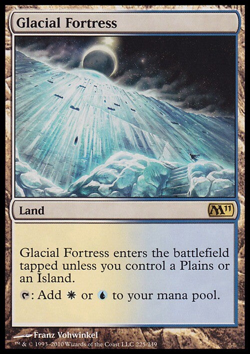 Glacial Fortress ~ Magic 2011 [ Excellent ] [ Magic MTG ]