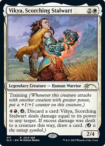 Vikya, Scorching Stalwart ~ Universes Within [ NearMint ] [ Magic MTG ]