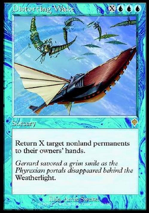 Distorting Wake ~ Invasion [ Excellent ] [ Magic MTG ]