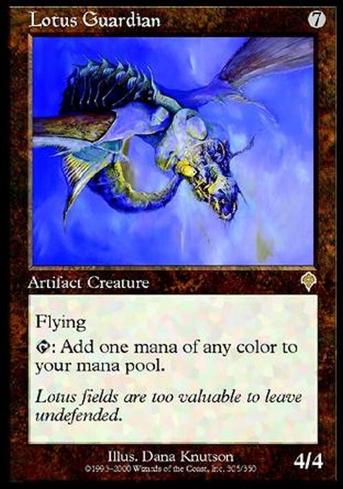 Lotus Guardian ~ Invasion [ PLAYED ] [ Magic MTG ]