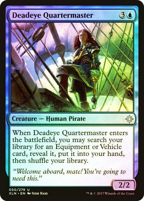 FOIL Deadeye Quartermaster ~ Ixalan [ NearMint ] [ Magic MTG ]