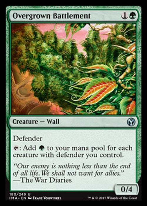 Overgrown Battlement ~ Iconic Masters [ NearMint ] [ Magic MTG ]