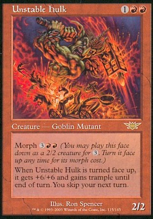 Unstable Hulk ~ Legions [ Excellent ] [ Magic MTG ]