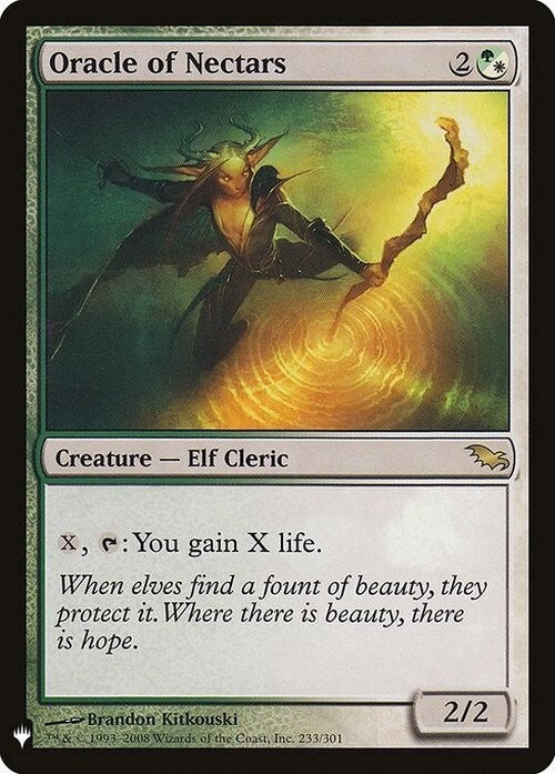 Oracle of Nectars ~ Mystery Booster [ NearMint ] [ Magic MTG ]