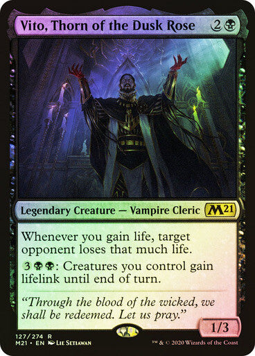 FOIL Vito, Thorn of the Dusk Rose ~ Core 2021 [ NearMint ] [ Magic MTG ]