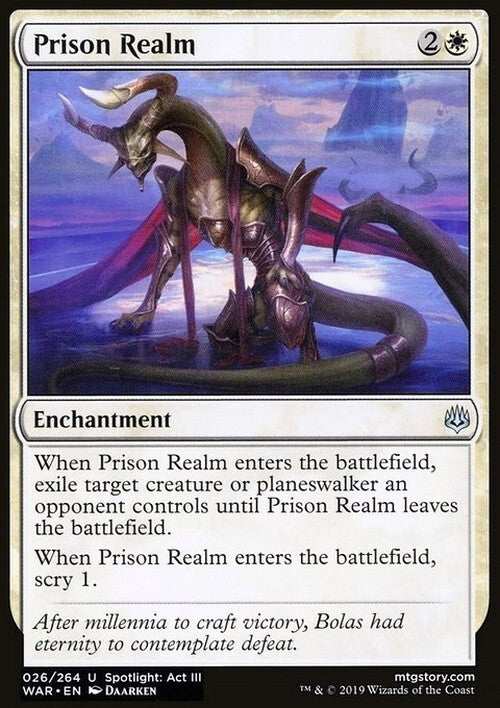 Prison Realm ~ War of the Spark [ NearMint ] [ Magic MTG ]