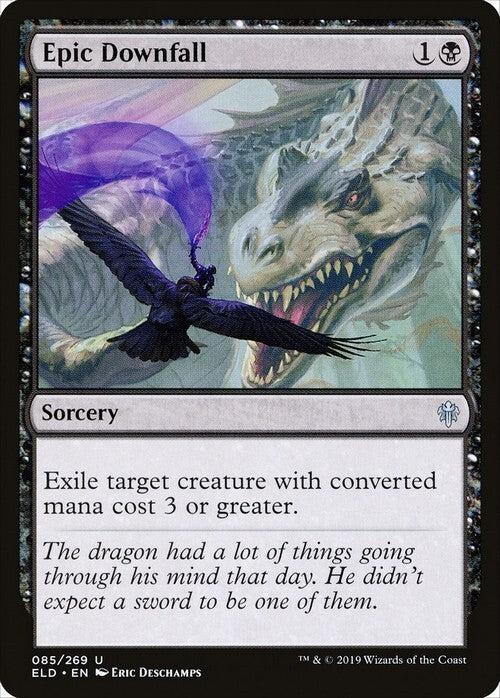 Epic Downfall ~ Throne of Eldraine [ NearMint ] [ Magic MTG ]