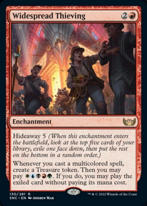 Widespread Thieving ~ Streets of New Capenna [ NearMint ] [ Magic MTG ] - London Magic Traders Ltd