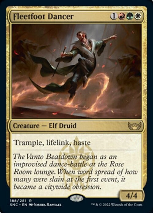 Fleetfoot Dancer ~ Streets of New Capenna [ NearMint ] [ Magic MTG ]