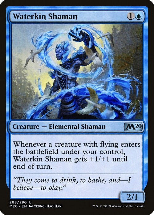 Waterkin Shaman ~ Core 2020 [ Excellent ] [ Magic MTG ]