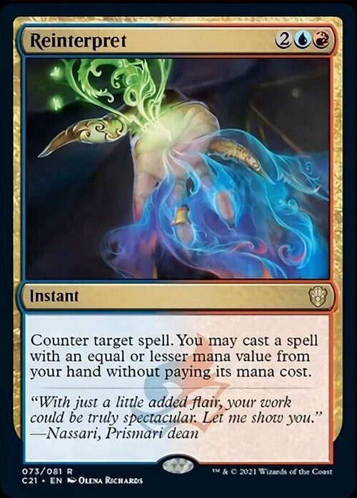 Reinterpret ~ Commander: Strixhaven [ NearMint ] [ Magic MTG ]