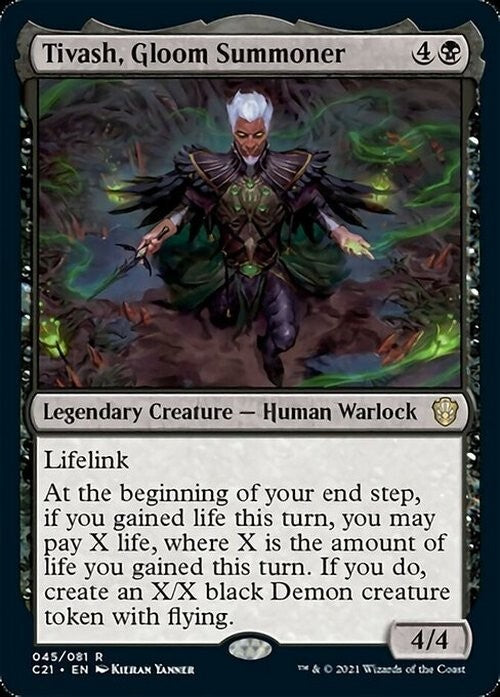 Tivash, Gloom Summoner ~ Commander: Strixhaven [ NearMint ] [ Magic MTG ]