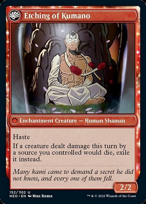 Kumano Faces Kakkazan ~ Kamigawa: Neon Dynasty [ NearMint ] [ Magic MTG ]
