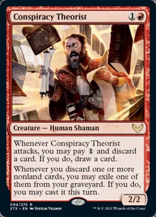 Conspiracy Theorist ~ Strixhaven [ NearMint ] [ Magic MTG ]