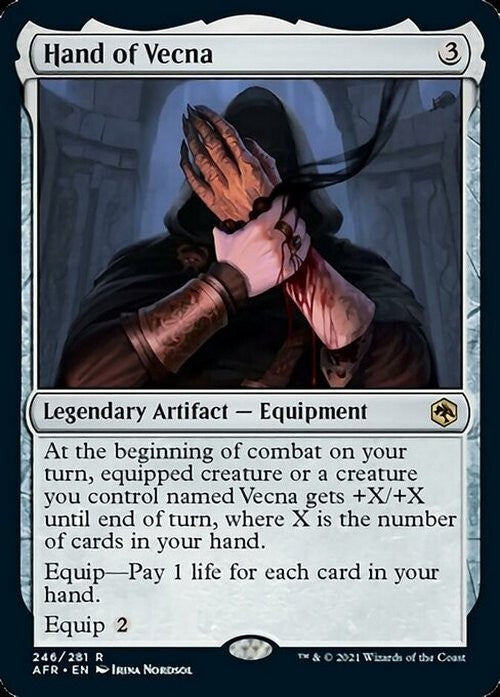 Hand of Vecna ~ Adventures in the Forgotten Realms [ NearMint ] [ MTG ]