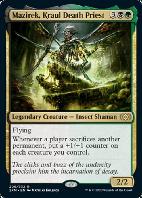 Mazirek, Kraul Death Priest ~ Double Masters [ Excellent ] [ Magic MTG ]