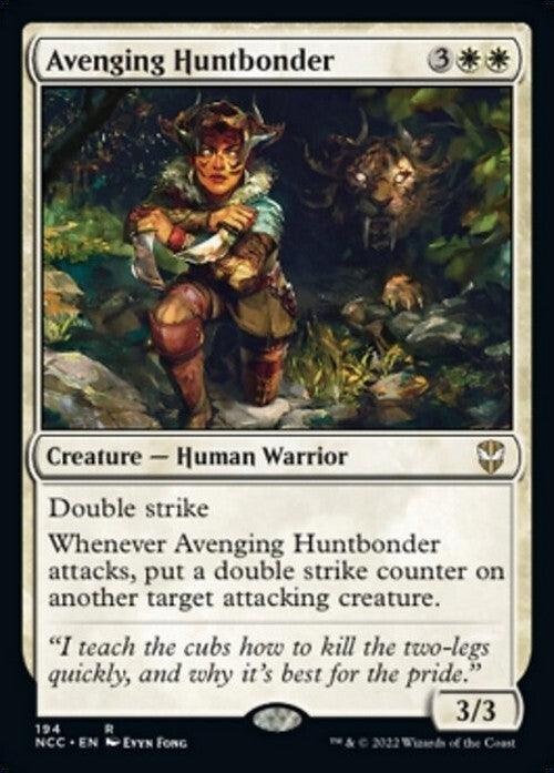 Avenging Huntbonder ~ Commander: Streets of New Capenna [ NearMint ] [ MTG ]