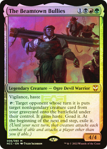 FOIL The Beamtown Bullies ~ Commander: Streets of New Capenna [ NM ] [ MTG ]