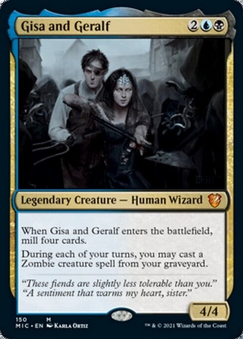 Gisa and Geralf ~ Commander: Midnight Hunt [ NearMint ] [ Magic MTG ]