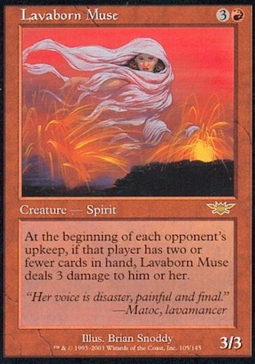 Lavaborn Muse ~ Legions [ PLAYED ] [ Magic MTG ]